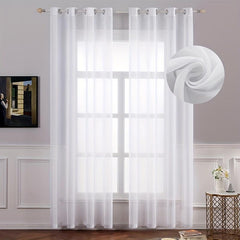 Modern Fresh Pastoral Polyester Curtain for Home Decoration