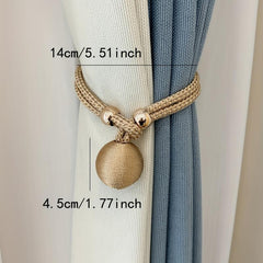 2pcs Round Ball Curtain Tiebacks Stylish and Functional Curtain Buckles