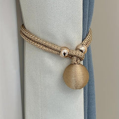 2pcs Round Ball Curtain Tiebacks Stylish and Functional Curtain Buckles