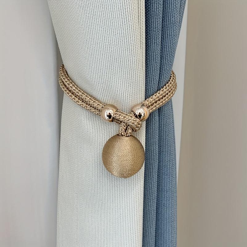 2pcs Round Ball Curtain Tiebacks Stylish and Functional Curtain Buckles