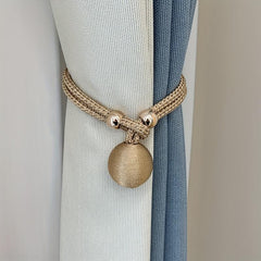 2pcs Round Ball Curtain Tiebacks Stylish and Functional Curtain Buckles