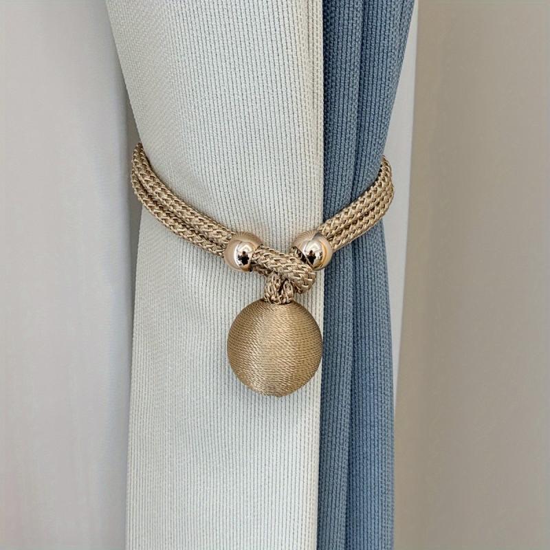 2pcs Round Ball Curtain Tiebacks Stylish and Functional Curtain Buckles