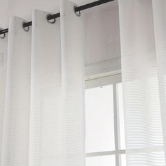 Translucent Sheer Curtain Modern Pastoral Style