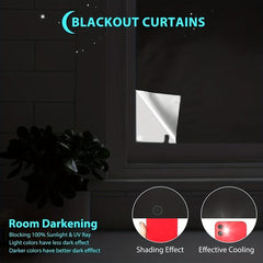 Portable Blackout Shades Travel Window Blackout Curtains