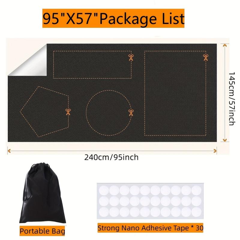 Portable Blackout Shades Travel Window Blackout Curtains