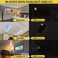 Portable Blackout Shades Travel Window Blackout Curtains