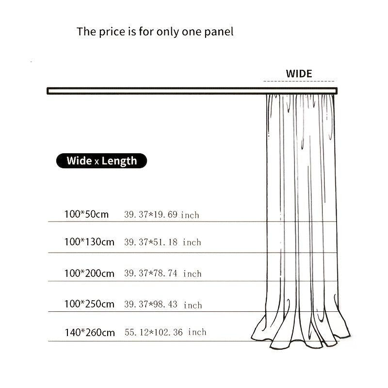 Thermal Blackout Curtains Double Layer Darkening Drapes