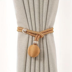 2pcs Adjustable Curtain Tiebacks Easy Pull Holdback