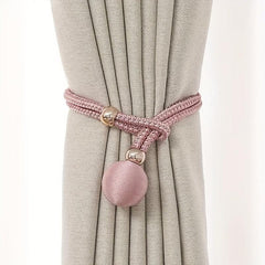 2pcs Adjustable Curtain Tiebacks Easy Pull Holdback