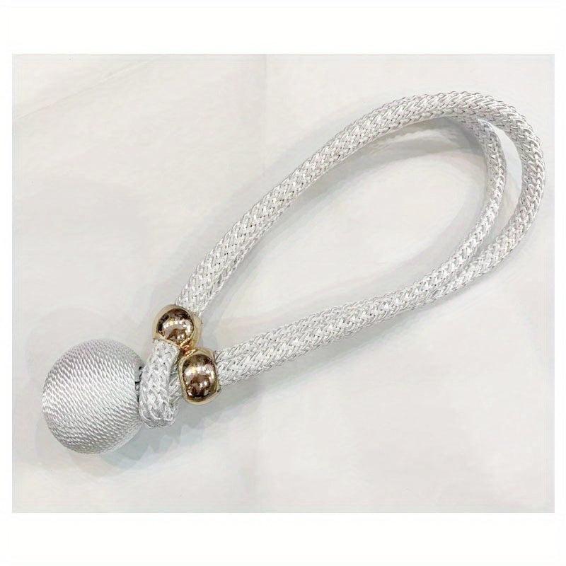2pcs Adjustable Curtain Tiebacks Easy Pull Holdback