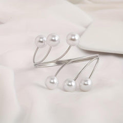 Curtain Tieback Faux Pearls Punch Holdbacks for Home Decor