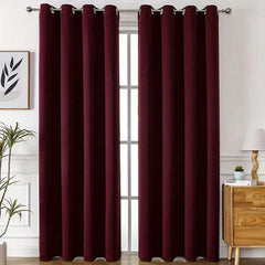 2 Panels Thickened Light-proof Curtain Style for Balcony Room Home Decor