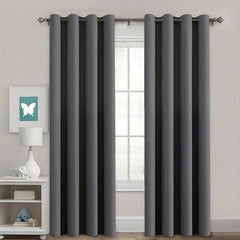 2 Panels Thickened Light-proof Curtain Style for Balcony Room Home Decor