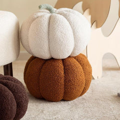 3D Pumpkin Shaped Plush Pillow for Halloween & Thanksgiving