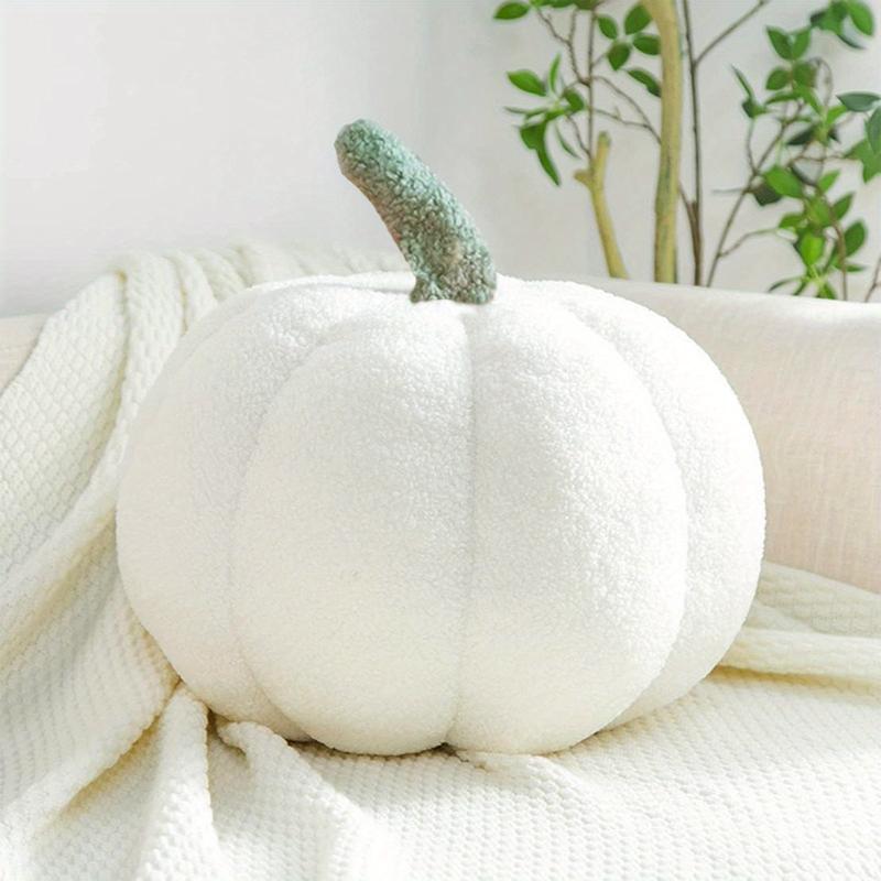3D Pumpkin Shaped Plush Pillow for Halloween & Thanksgiving