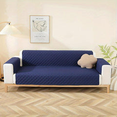 Waterproof Plaid Couch Cover Sofa Slipcover Double Sided Non Slip Furniture Prot