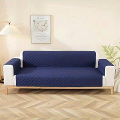 Waterproof Plaid Couch Cover Sofa Slipcover Double Sided Non Slip Furniture Prot