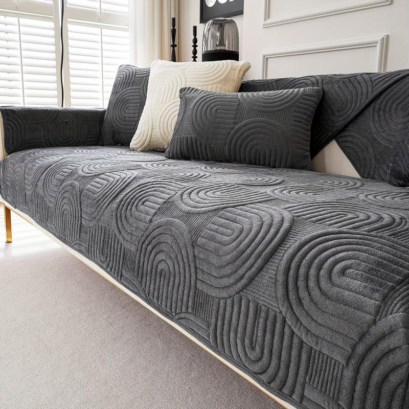 Pet Friendly Milk Velvet Sofa Slipcover