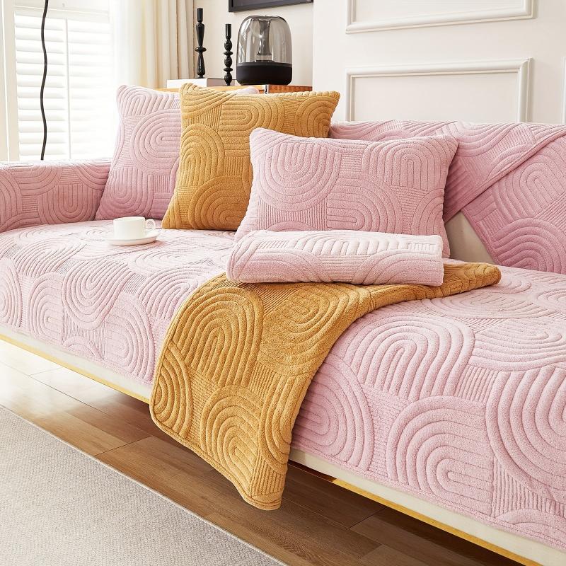 Pet Friendly Milk Velvet Sofa Slipcover