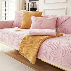Pet Friendly Milk Velvet Sofa Slipcover