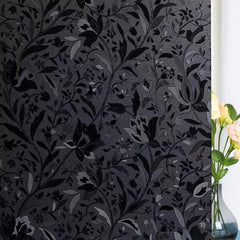 Blackout Window Film Privacy Frosted Sun Blocking for Bathroom