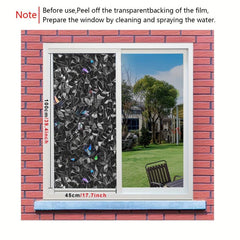 Electrostatic Glass Window Stickers for Home Decor