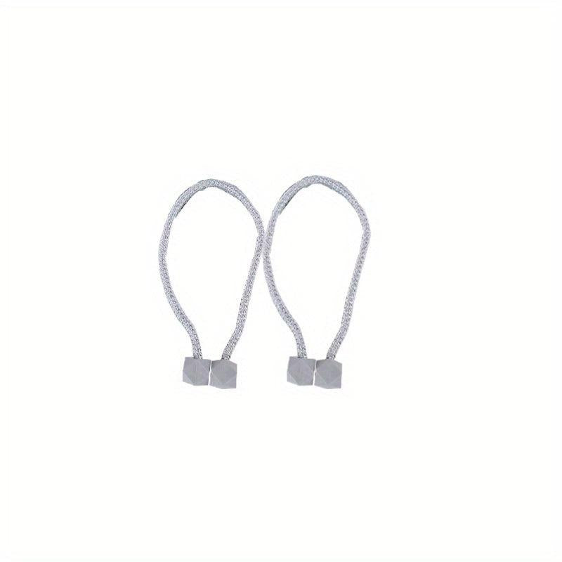2pcs Decorative Magnetic Curtain Tiebacks Holdbacks Hooks for Window Decor