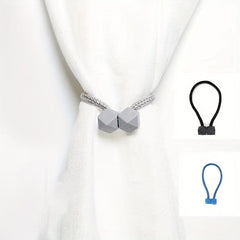 2pcs Decorative Magnetic Curtain Tiebacks Holdbacks Hooks for Window Decor