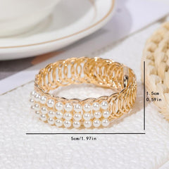 1pc Pearl Curtain Tieback Home Decor Accessory
