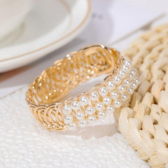 1pc Pearl Curtain Tieback Home Decor Accessory