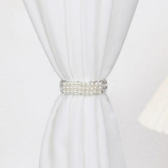 1pc Pearl Curtain Tieback Home Decor Accessory