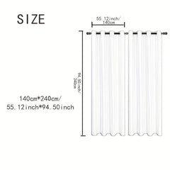 Thermal Insulated Blackout Curtains Room Darkening Drapes