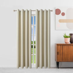 Blackout Curtain Heat Insulation Grommet Top Curtain