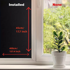 UV Blocking Blackout Window Film for Privacy and Darkening