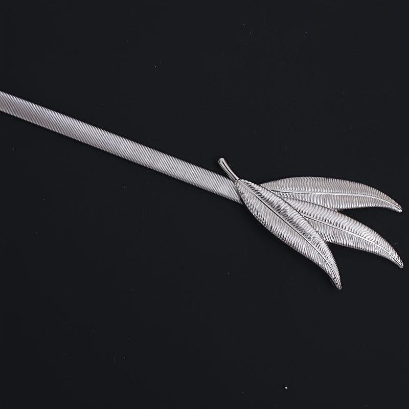 Leaf Metal Spring Curtain Buckle Holdback Home Decor
