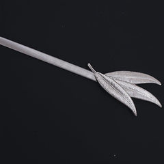 Leaf Metal Spring Curtain Buckle Holdback Home Decor