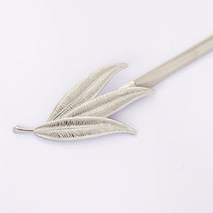 Leaf Metal Spring Curtain Buckle Holdback Home Decor