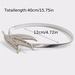 Leaf Metal Spring Curtain Buckle Holdback Home Decor