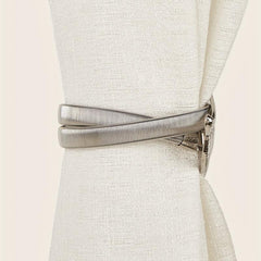 Leaf Metal Spring Curtain Buckle Holdback Home Decor