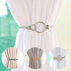 Metal Curtain Tiebacks, Stylish Holdbacks for Living Room, Set of 2
