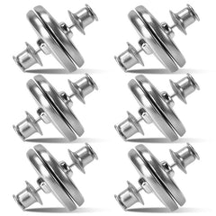 4 Pairs Curtain Magnetic Button Metal Button 25MM Curtain Weights Magnets
