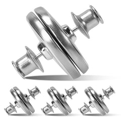 4 Pairs Curtain Magnetic Button Metal Button 25MM Curtain Weights Magnets