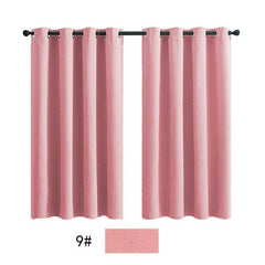 Blackout Grommet Insulated Curtains for Bedroom, Noise Reduction, 2 Panels