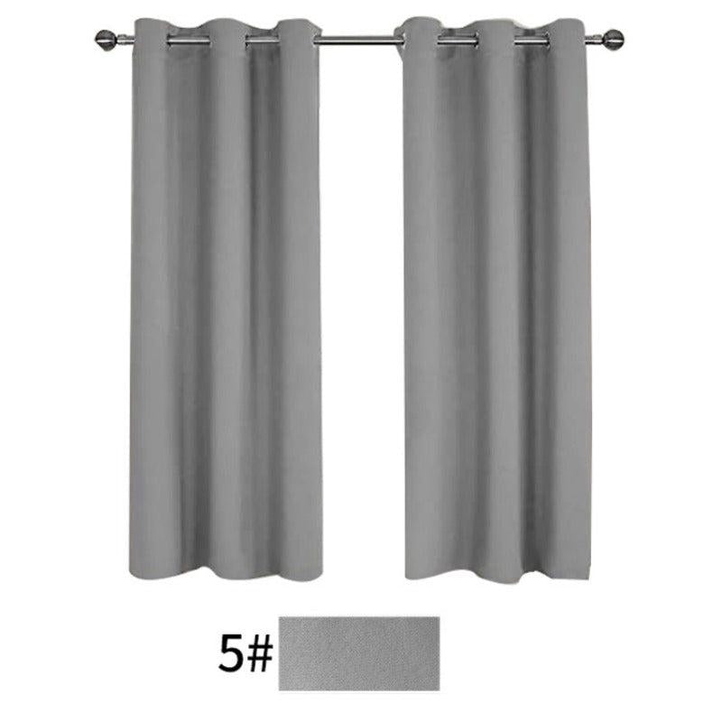 Blackout Grommet Insulated Curtains for Bedroom, Noise Reduction, 2 Panels