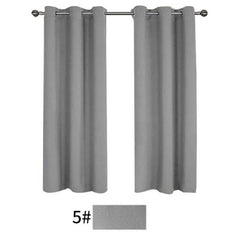 Blackout Grommet Insulated Curtains for Bedroom, Noise Reduction, 2 Panels