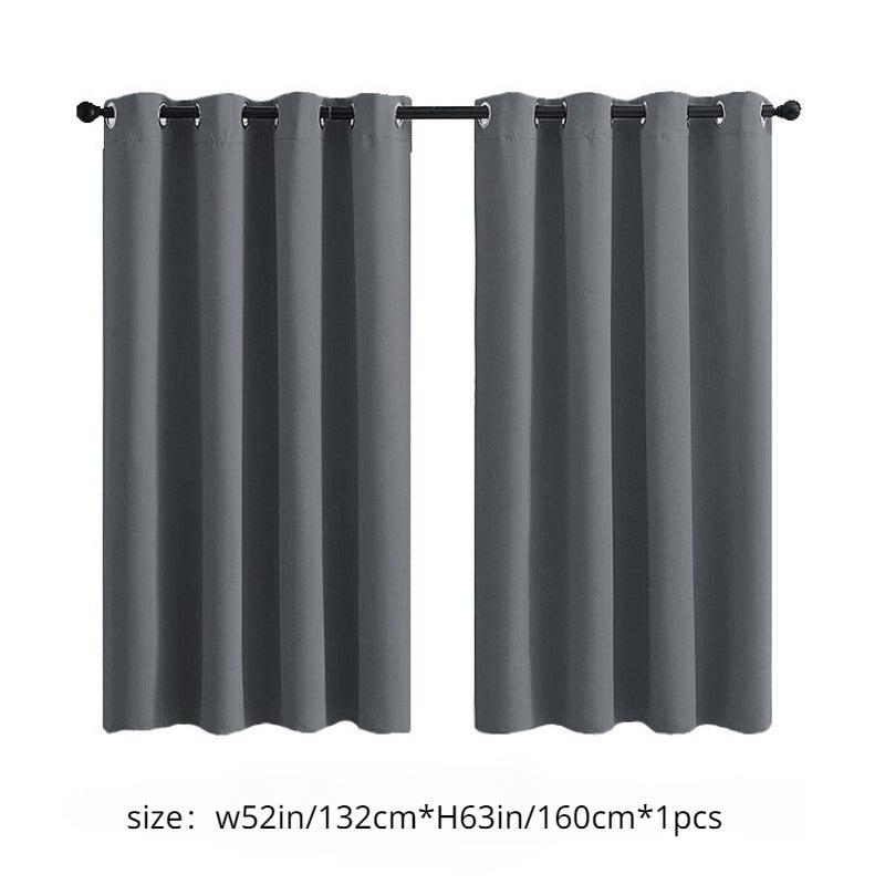 Blackout Grommet Insulated Curtains for Bedroom, Noise Reduction, 2 Panels