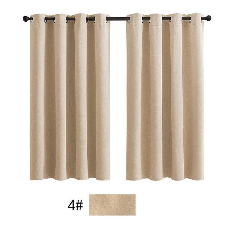 Blackout Grommet Insulated Curtains for Bedroom, Noise Reduction, 2 Panels