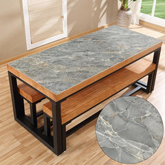 10pcs Marble Tile Stickers Waterproof Decorative Marble Stickers