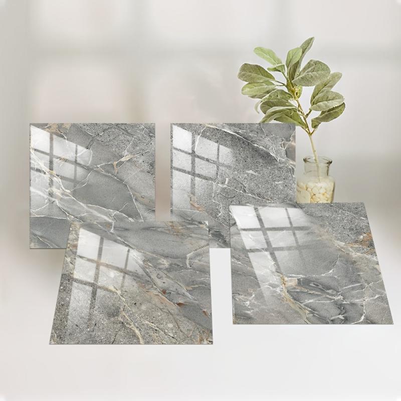 10pcs Marble Tile Stickers Waterproof Decorative Marble Stickers