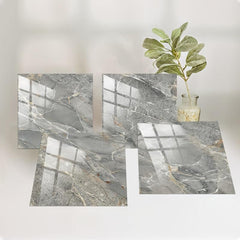 10pcs Marble Tile Stickers Waterproof Decorative Marble Stickers